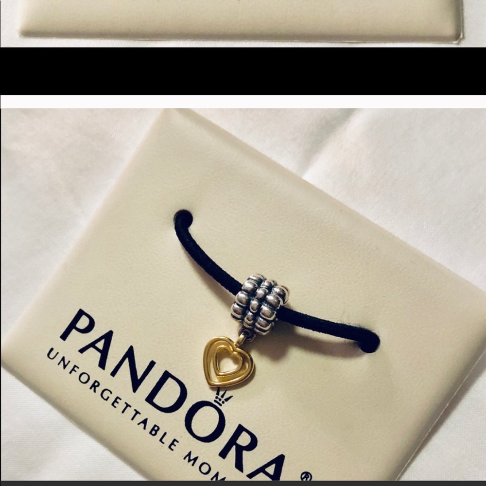 Fake Pandora Heart of Heart Clip